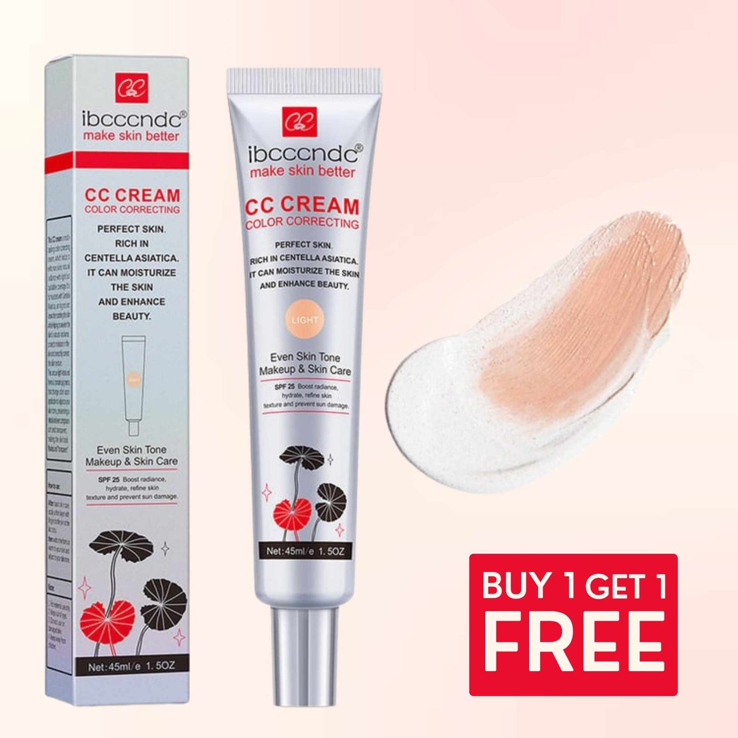 Korean Hydrating Cream With Centella Asiatica